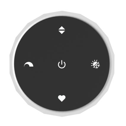 Eglo - LED dimmbar takpendel på vajer LED/48,7W/230V 2200-6500K vit + fjärrkontroll
