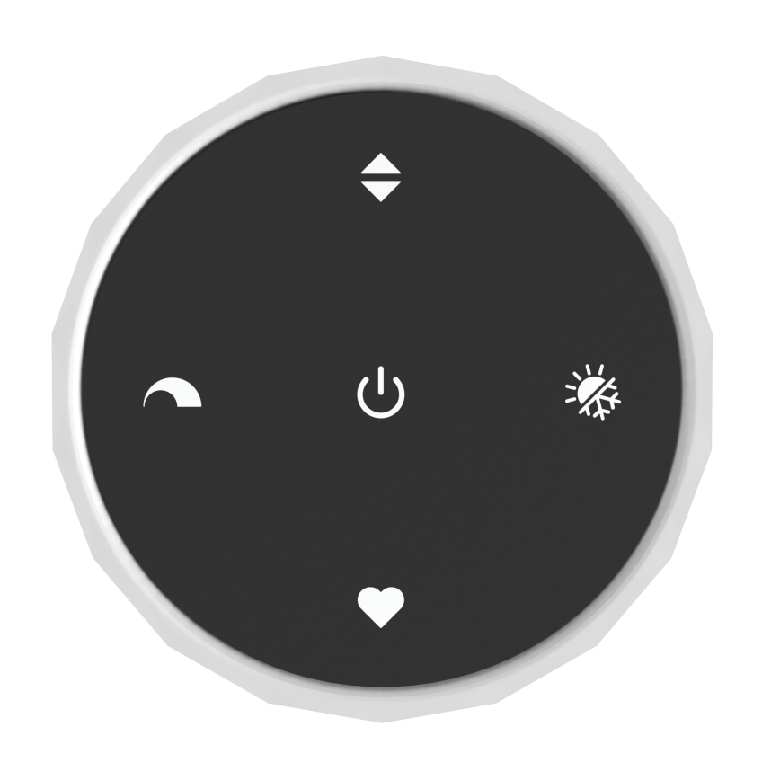 Eglo - LED dimbar pendellampa på kabel LED/40W/230V 2200-6500K vit + fjärrkontroll