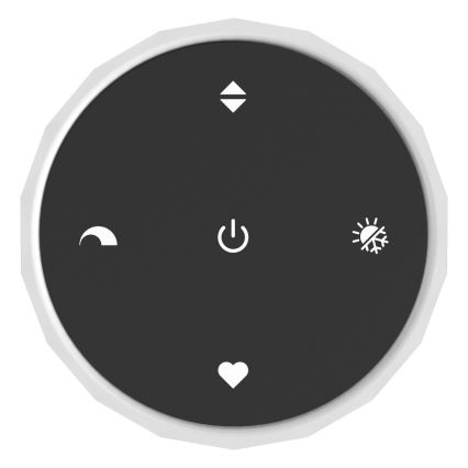 Eglo - LED-dimbar pendellampa med kabel LED/24,8W/230V 2200-6500K svart + fjärrkontroll