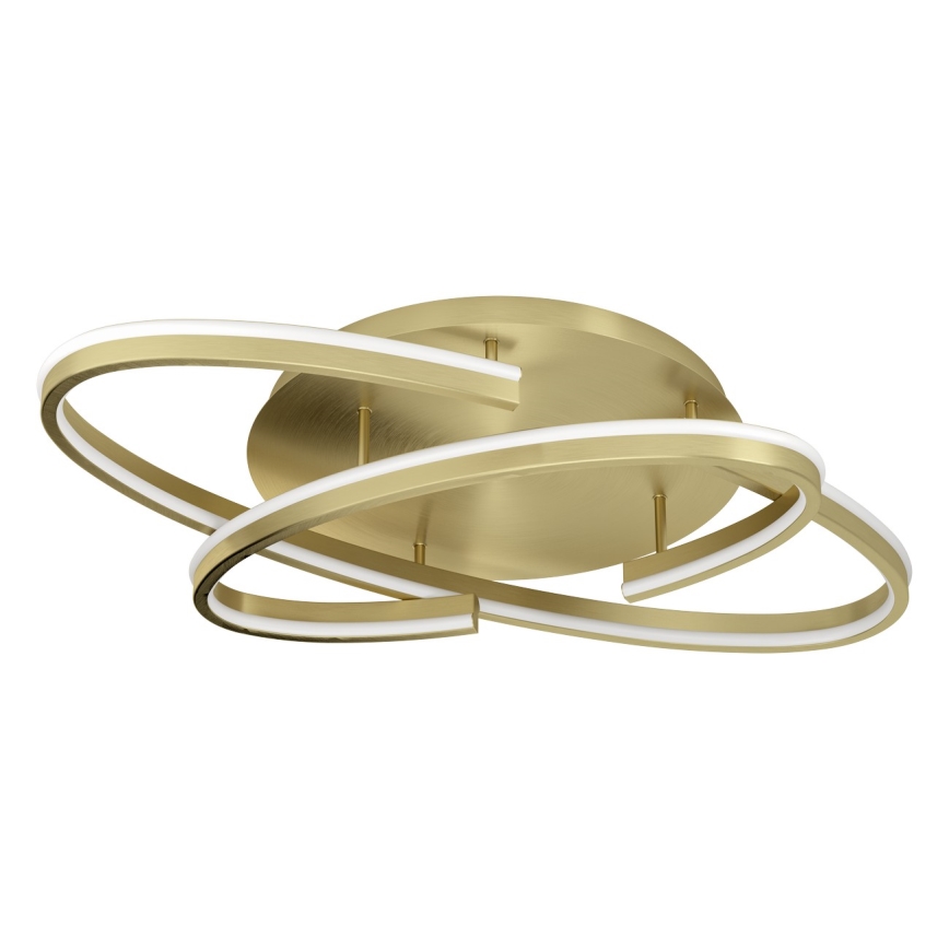 Eglo - Dimbart LED-takarmatur LED/40W/230V 2200-6500K guld + fjärrkontroll