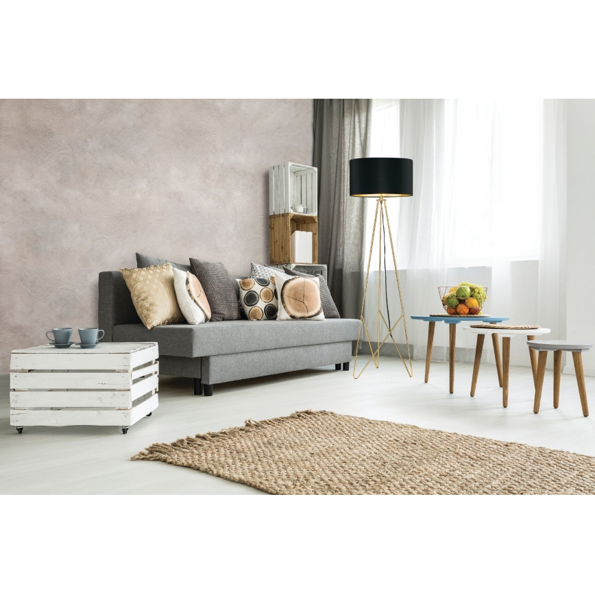 Eglo 39231 - Golvlampa CAMPORALE 1xE27/60W/230V