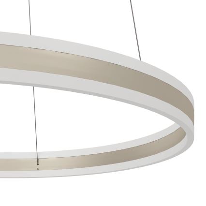 Eglo 39313 - Dimbar LED-lampakrona med snöre TONARELLA LED/78W/230V