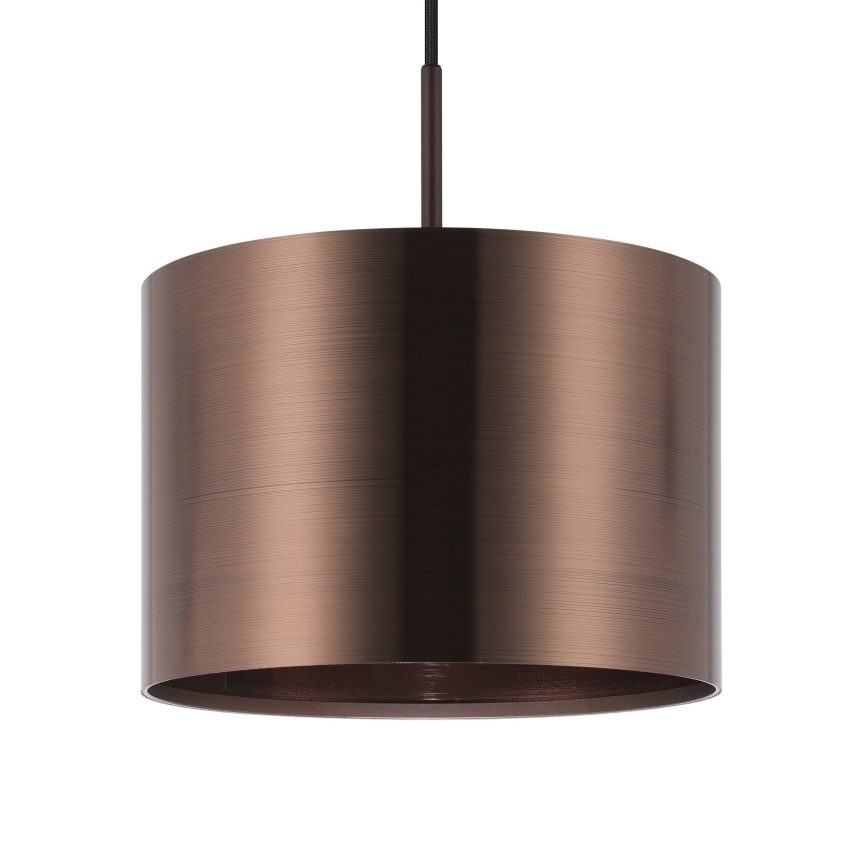 Eglo - Ljuskrona med textilsladd 3xE27/60W/230V koppar