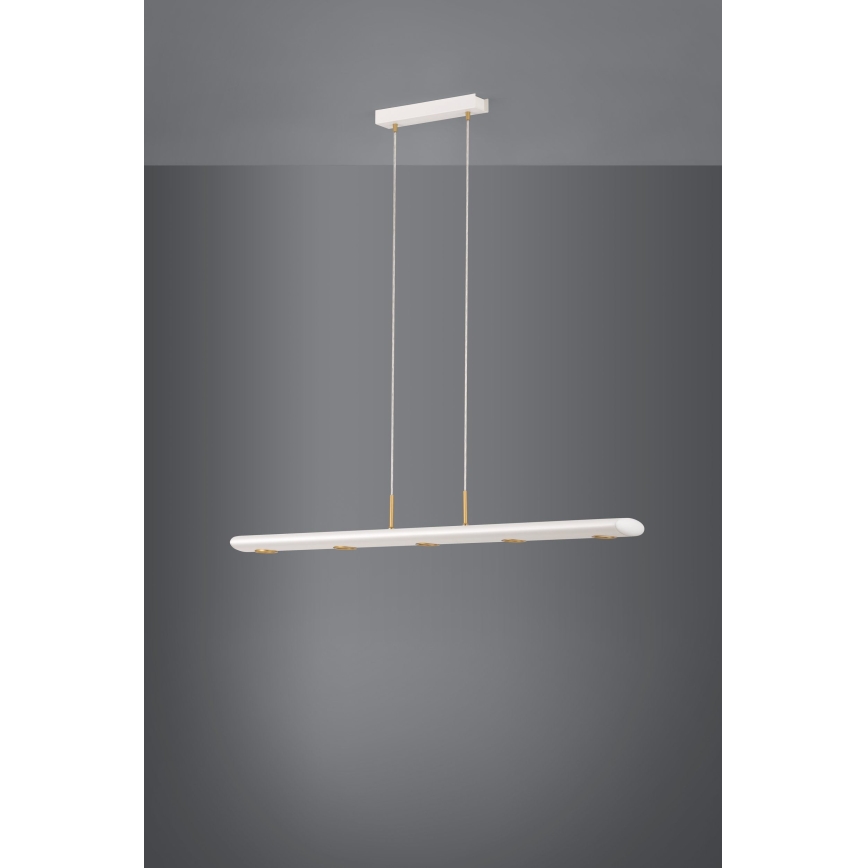 Eglo 39371 - Dimbar LED-lampakrona med snöre CANELAS 5xLED/4,6W/230V