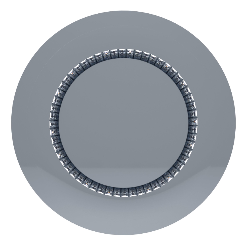 Eglo - LED Dimbar taklampa LED/44W/230V