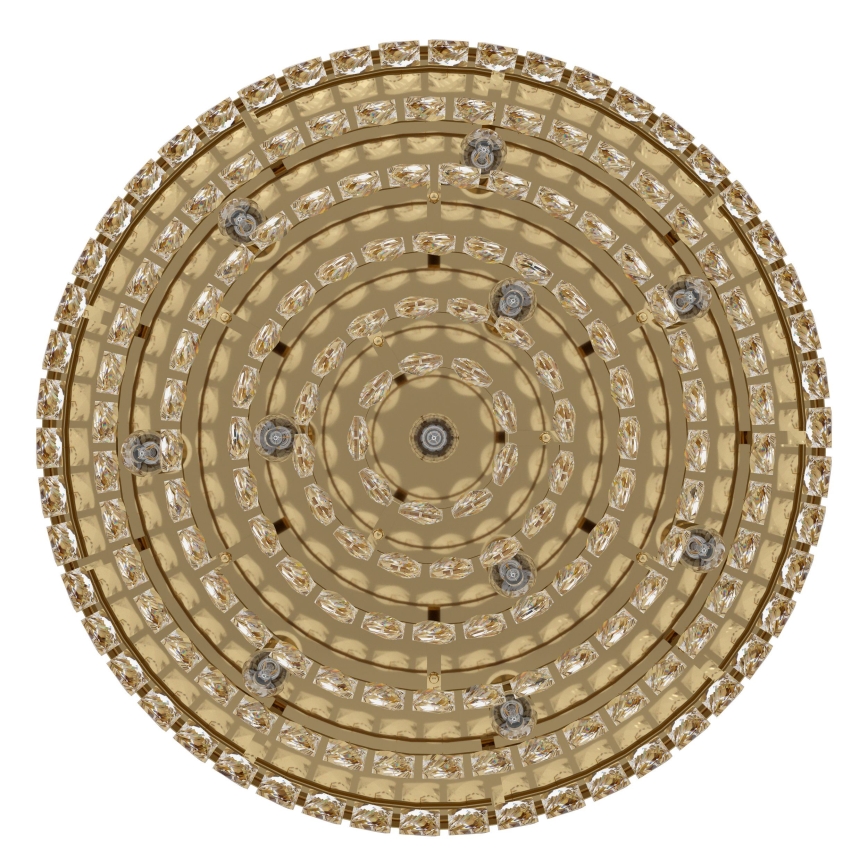 Eglo - Takbelysning 11xE14/40W/230V guld