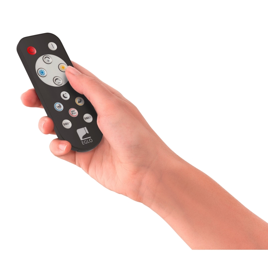 Eglo - LED dimbar taklampa LED/43W/230V + fjärrkontroll