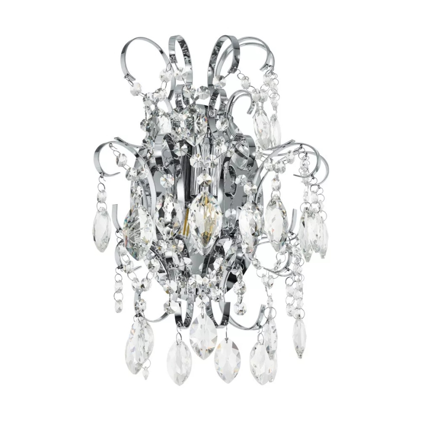 Eglo - Kristal väggbelysning 1xE14/25W/230V