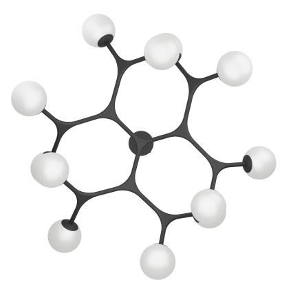 Eglo - LED Ytmonterad ljuskrona 12xG9/3W/230V