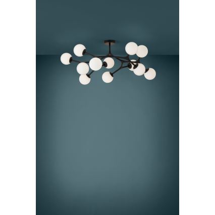 Eglo - LED Ytmonterad ljuskrona 12xG9/3W/230V