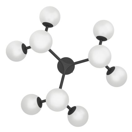 Eglo - LED Ytmonterad ljuskrona 9xG9/3W/230V