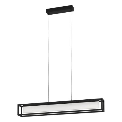 Eglo 39629 - LED dimbar pendellampa med kabel GUALAJO LED/27W/230V svart