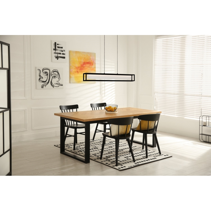 Eglo 39629 - LED dimbar pendellampa med kabel GUALAJO LED/27W/230V svart