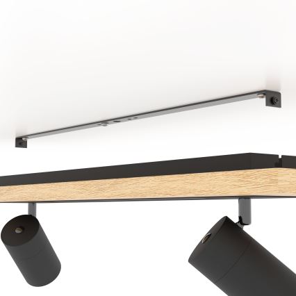 Eglo - LED Spotbelysning LED/12W/230V + 2xGU10/4,5W