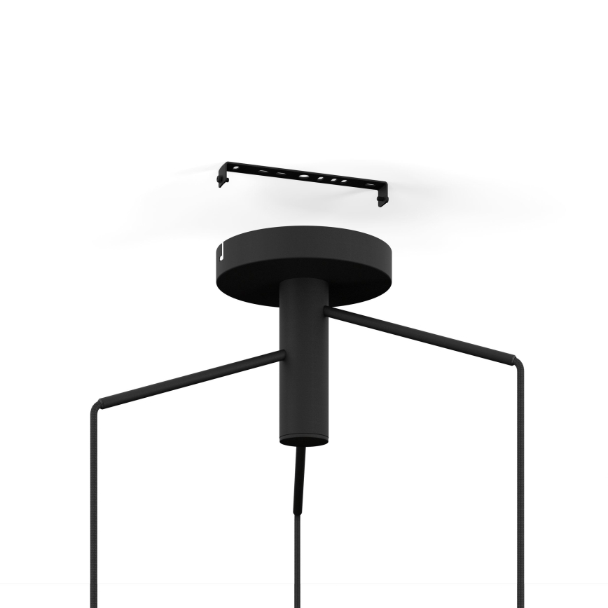 Eglo - Ljuskrona med snöre 3xE27/60W/230V