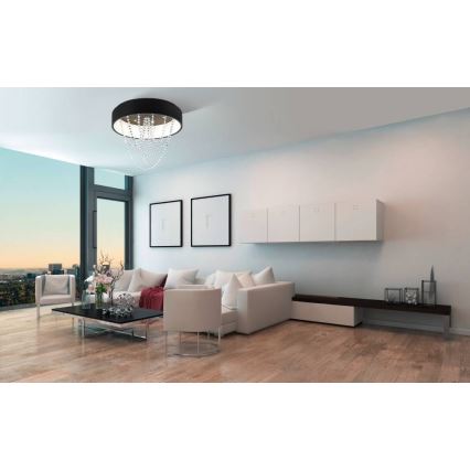 Eglo - LED ljusreglerad taklampa  LED/34W/230V + 6xLED/5,4W + fjärrkontroll