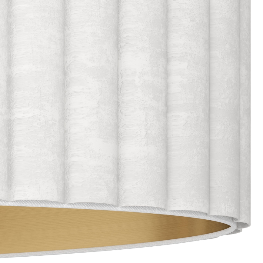 Eglo - Ljuskrona med snöre 1xE27/40W/230V vit