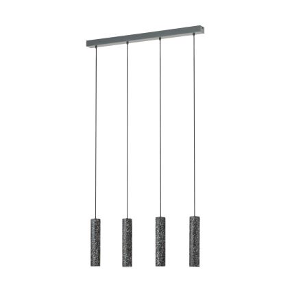 Eglo - LED Ljuskrona med snöre 4xGU10/4,5W/230V