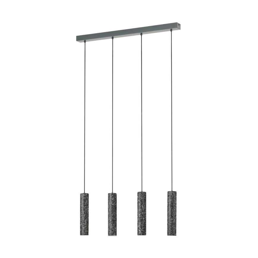 Eglo - LED Ljuskrona med snöre 4xGU10/4,5W/230V