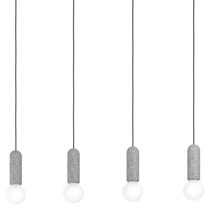 Eglo 39832 - Ljuskrona med snöre GIACONECCHIA 4xE27/40W/230V