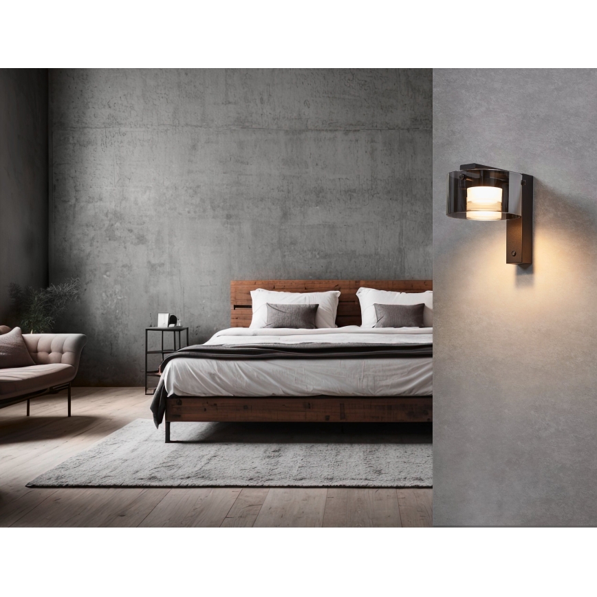 Eglo - Dimbart LED-väggarmatur LED/7,2W/230V