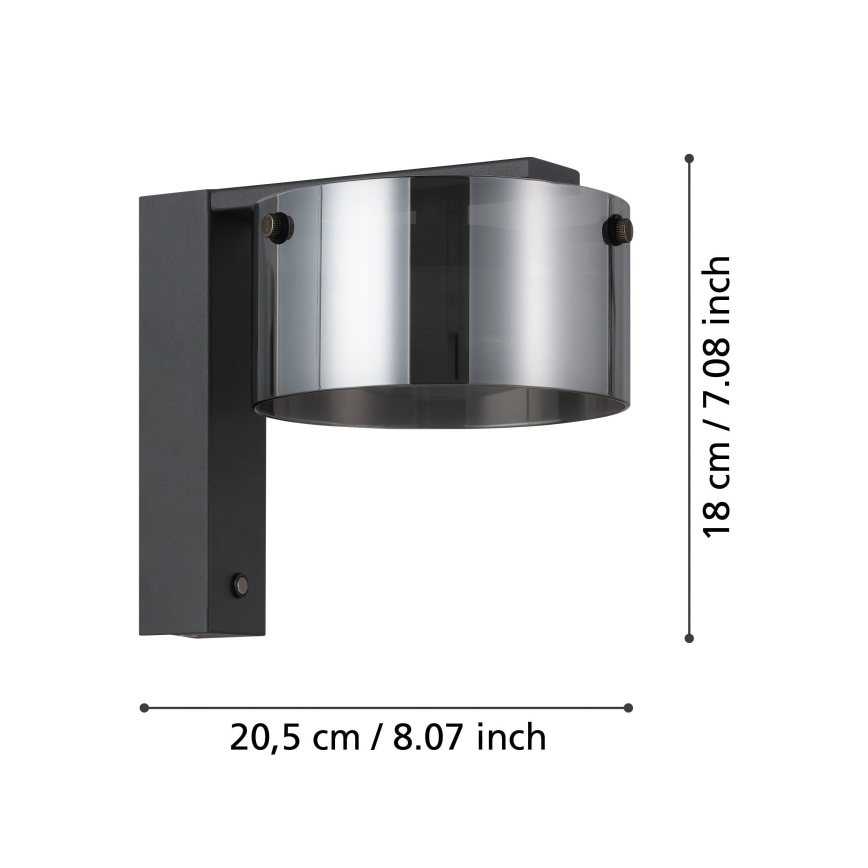 Eglo - Dimbart LED-väggarmatur LED/7,2W/230V