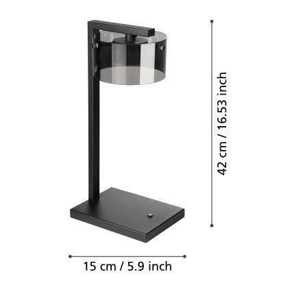 Eglo - Dimmbar LED-bordslampa LED/7,2W/230V