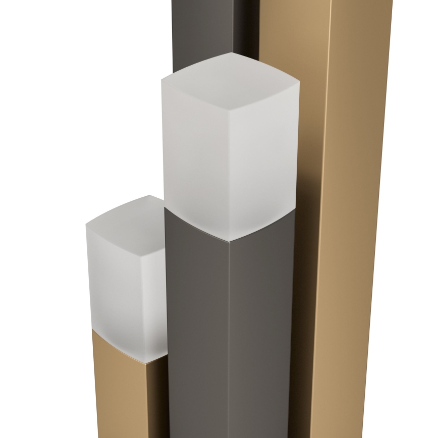 Eglo - LED Dimbar bordslampa 4xLED/3,7W/230V 3000K antracit/guld