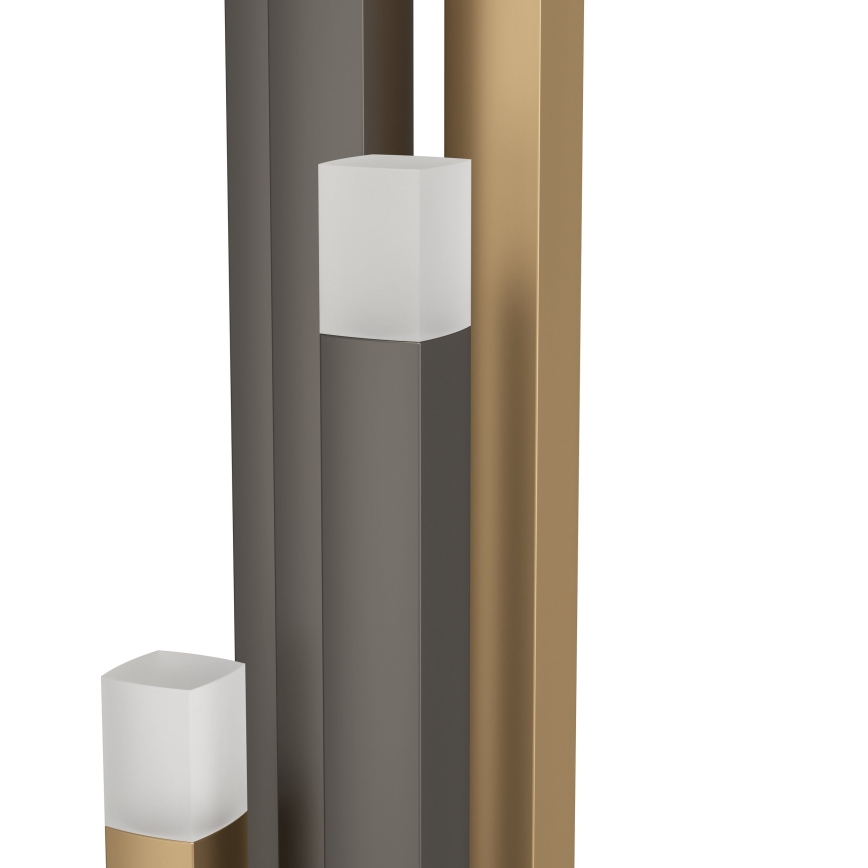 Eglo - LED Dimbar golvlampa 5xLED/3,7W/230V 3000K antracit/guld