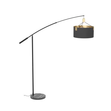 Eglo - Golvlampa 3xE27/40W/230V svart/guld