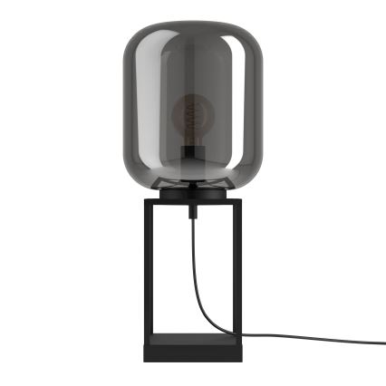 Eglo - Bordslampa 1xE27/40W/230V rökig