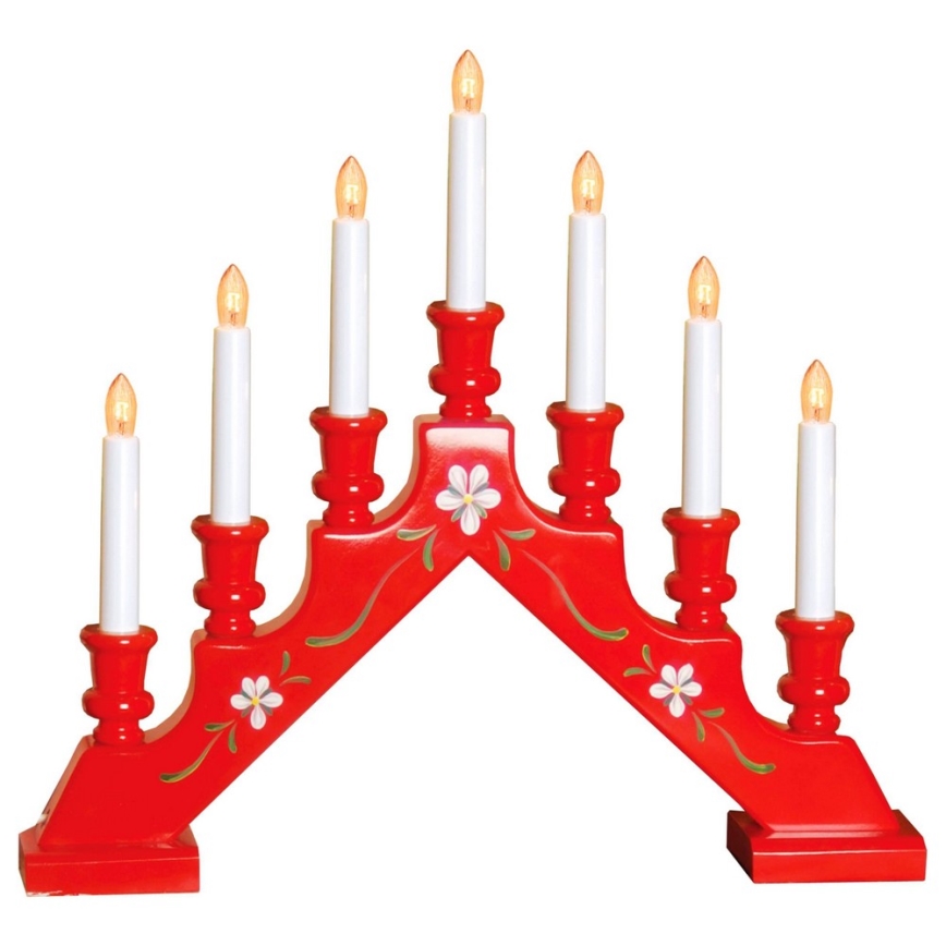Eglo - Jul ljusstake  7xE10/3W/230V