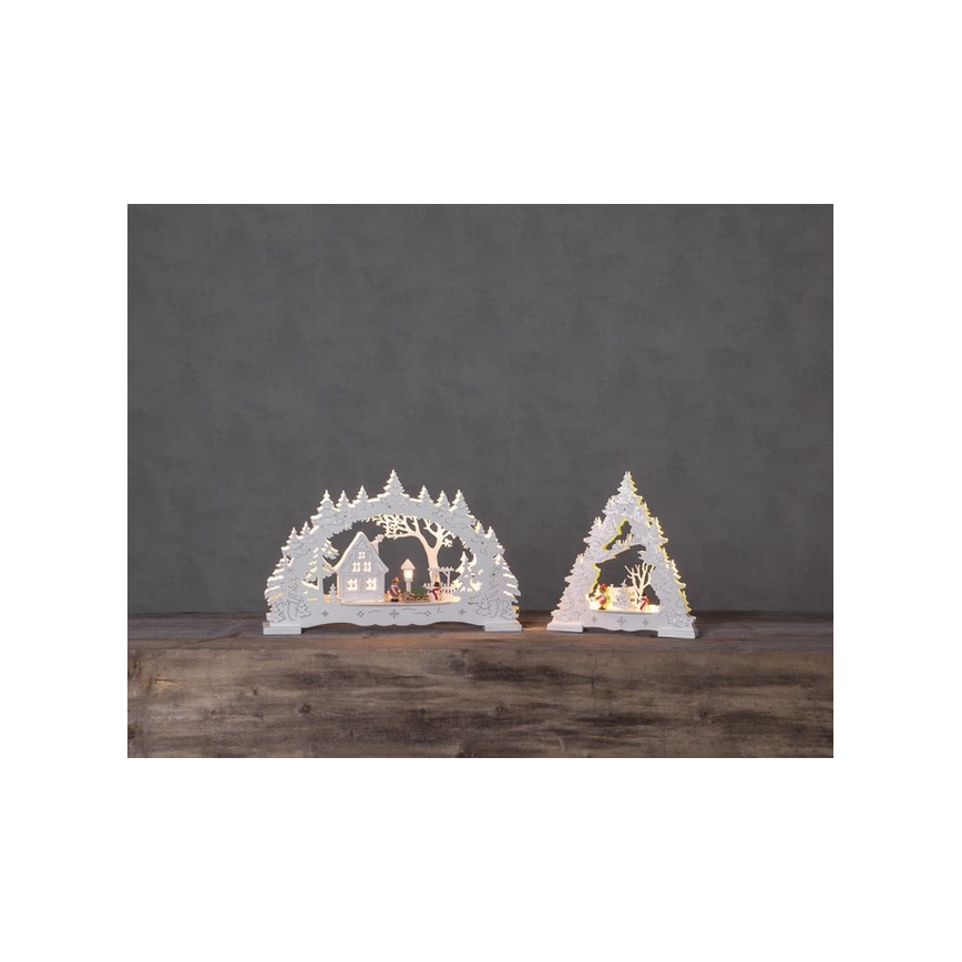 Eglo - LED juldekoration  10xLED/0,064W/3xAA