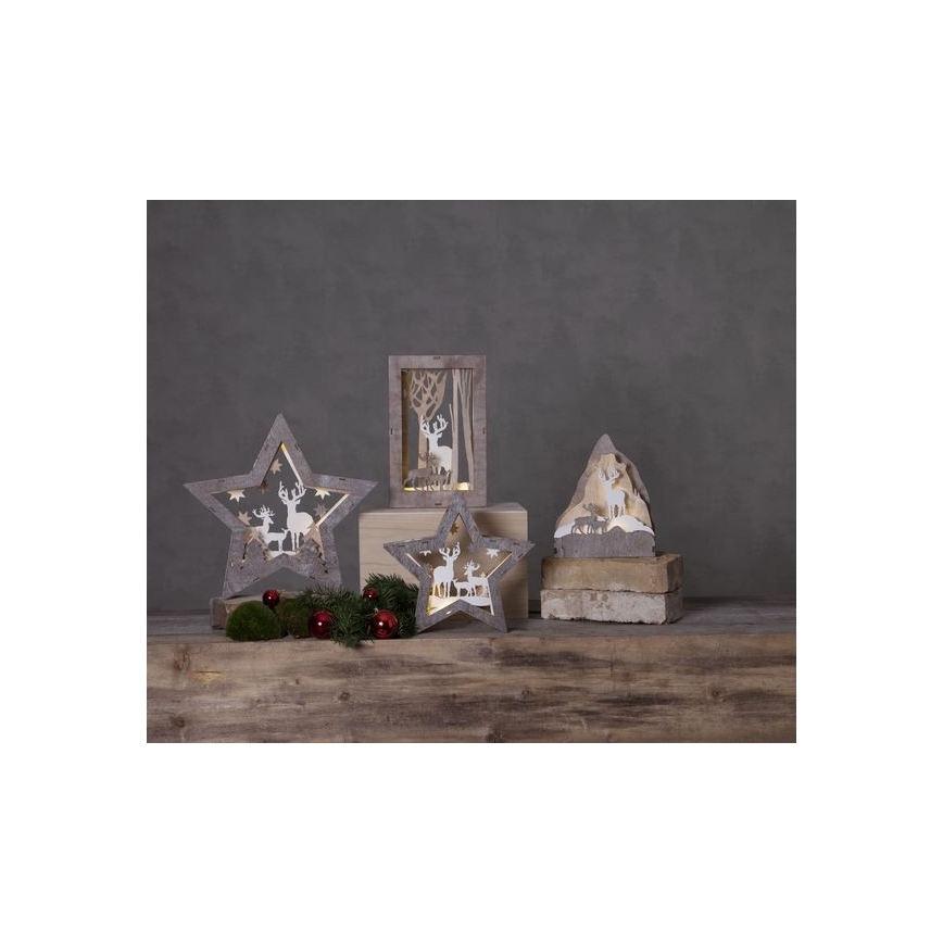 Eglo - LED juldekoration  10xLED/0,03W/2xAAA