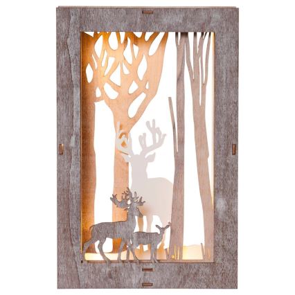 Eglo - LED juldekoration  10xLED/0,03W/2xAA