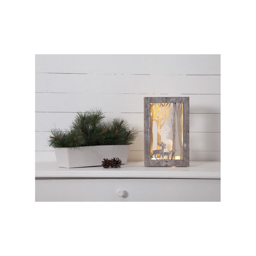 Eglo - LED juldekoration  10xLED/0,03W/2xAA