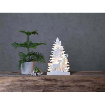 Eglo 410417 - LED Juldekoration FAUNA 10xLED/0,03W/2xAA