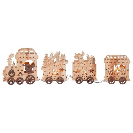 Eglo - LED juldekoration  4xLED/0,06W/2xAA