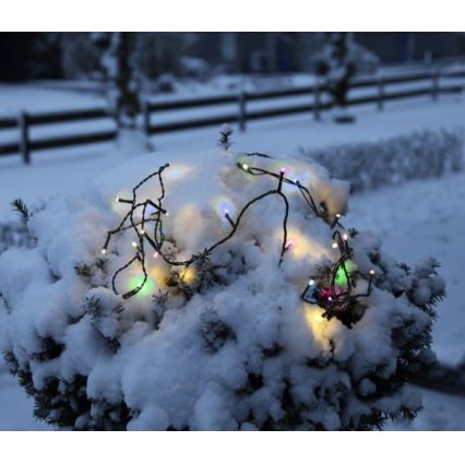 Eglo - LED Utomhus julslinga 80xLED 8m IP44 flerfärgad
