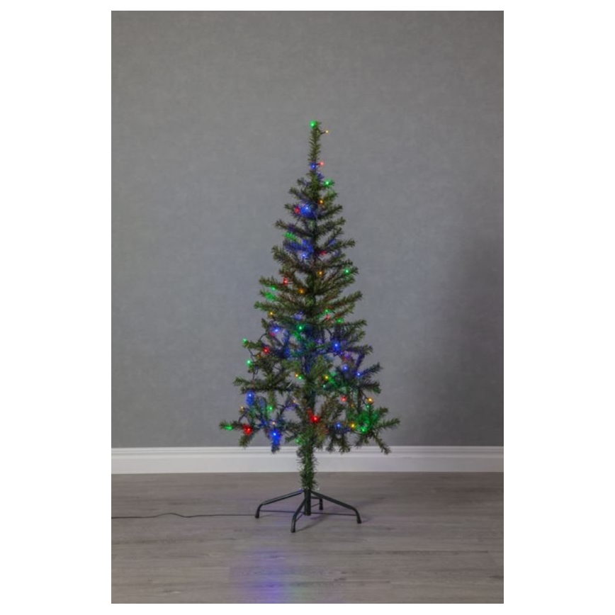 Eglo - LED utomhus julkedja  80xLED 8m IP44 flerfärgade