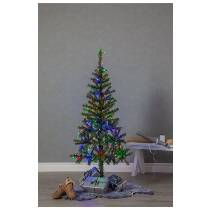 Eglo - LED-utomhusslinga 80 LED 8 m IP44 flerfärgad