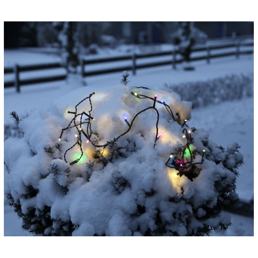 Eglo - LED-utomhusslinga 80 LED 8 m IP44 flerfärgad