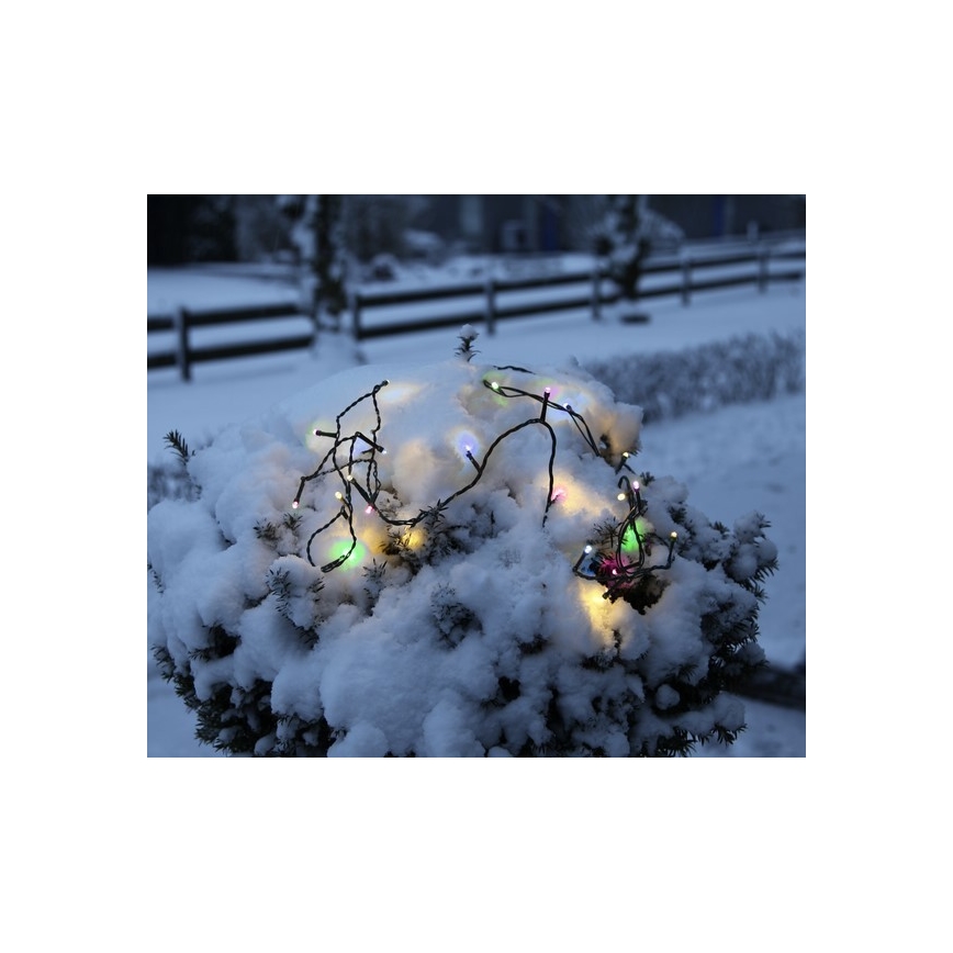 Eglo - LED utomhusslinga 160 LED, 26 m, IP44, flerfärgad