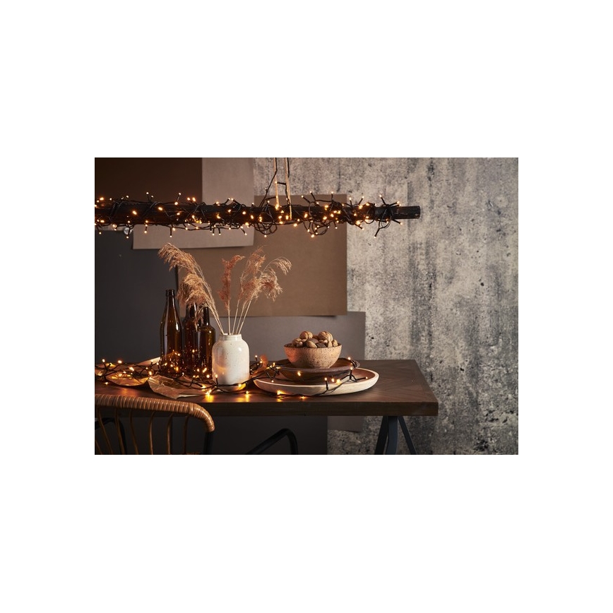 Eglo - LED utomhus julslinga 80xLED 10,5m IP44 varmvit