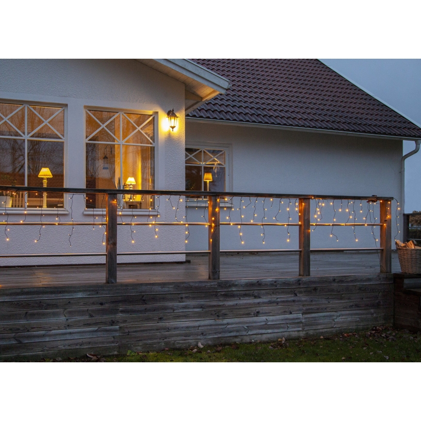 Eglo 410824 - LED utomhusslinga för julbelysning GOLDEN 480xLED/17x0,55m IP44 varmvit