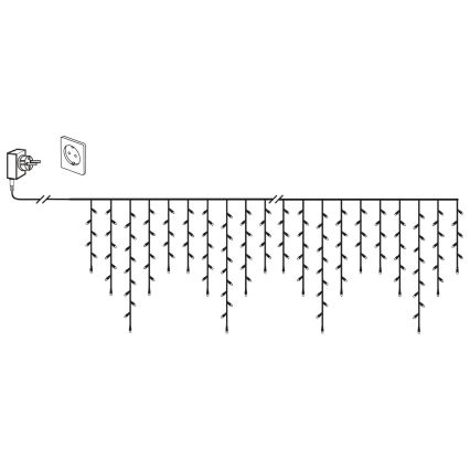 Eglo 410825 - LED utomhusljusslinga GOLDEN 960xLED/29x0,55m IP44 varmvit