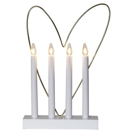 Eglo - Jul ljusstake  4xE10/3W/230V