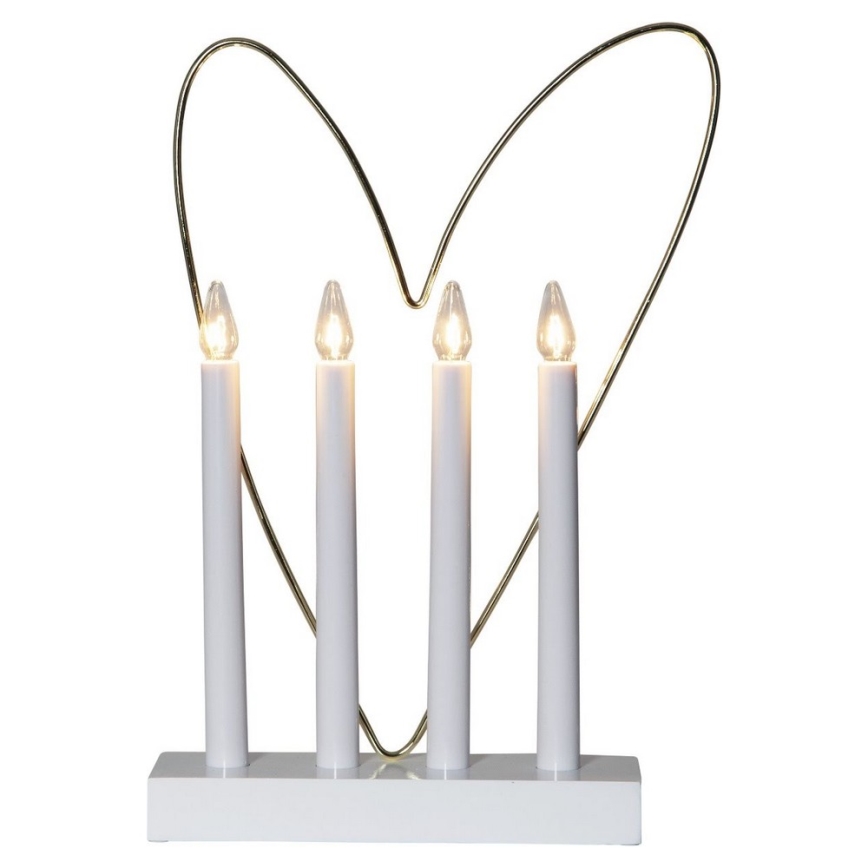 Eglo - Jul ljusstake  4xE10/3W/230V