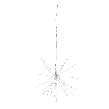 Eglo 411063 - LED-juldekoration FIREWORK, 60×LED, 0,06 W, 3×AA, Ø 26 cm