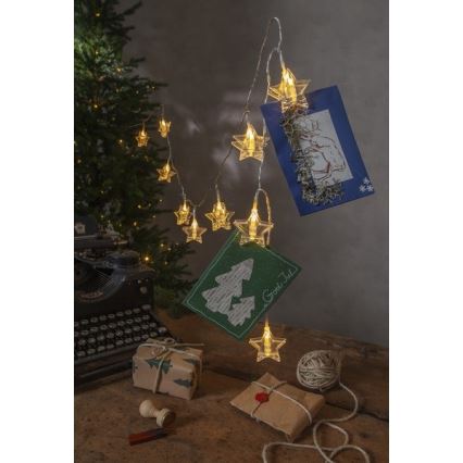 Eglo - LED julslinga 10xLED 2,1m varmvit